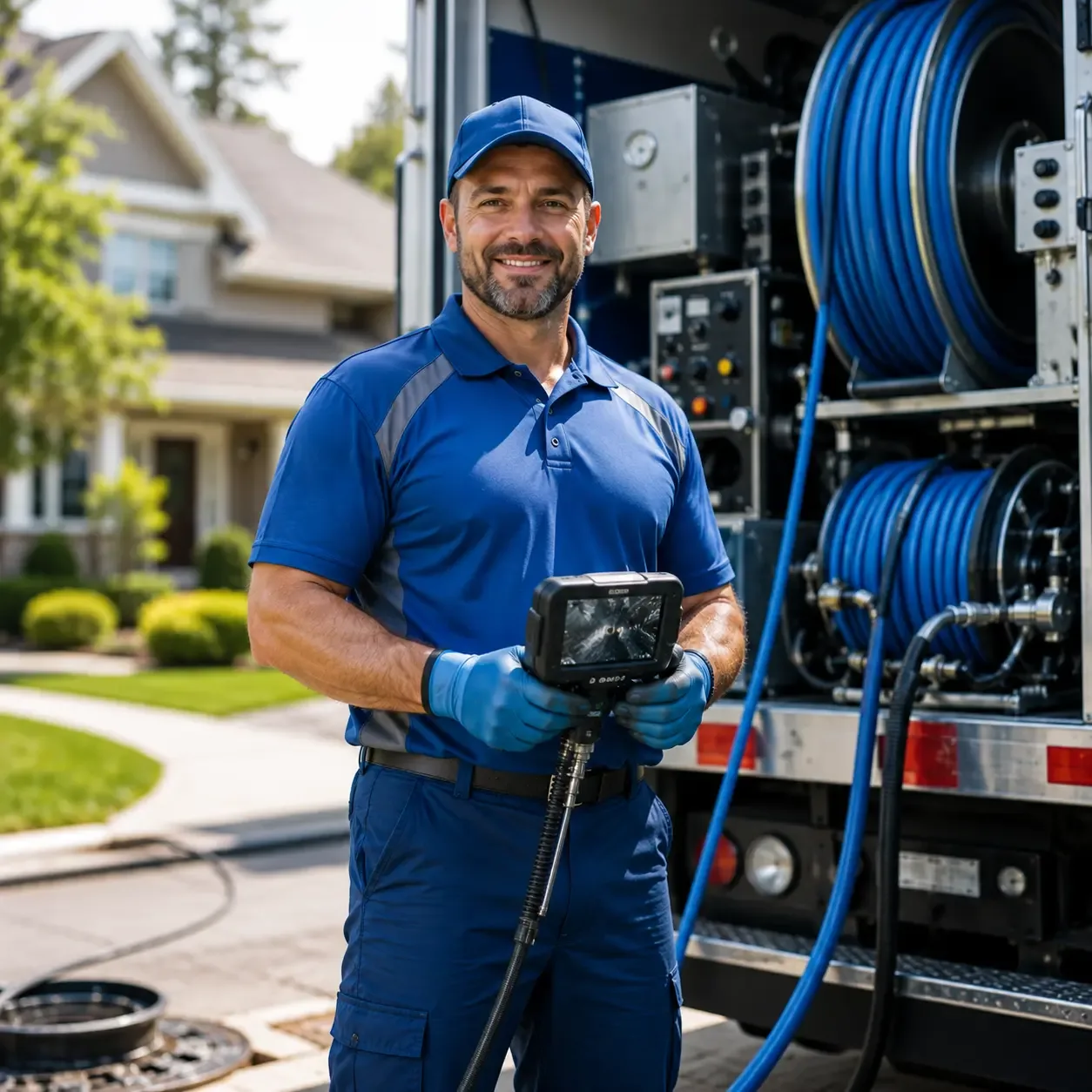Local outdoor drain cleaning specialists in Erie, MI